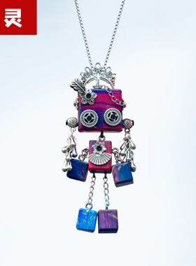 木小魔民族风项链朋克风