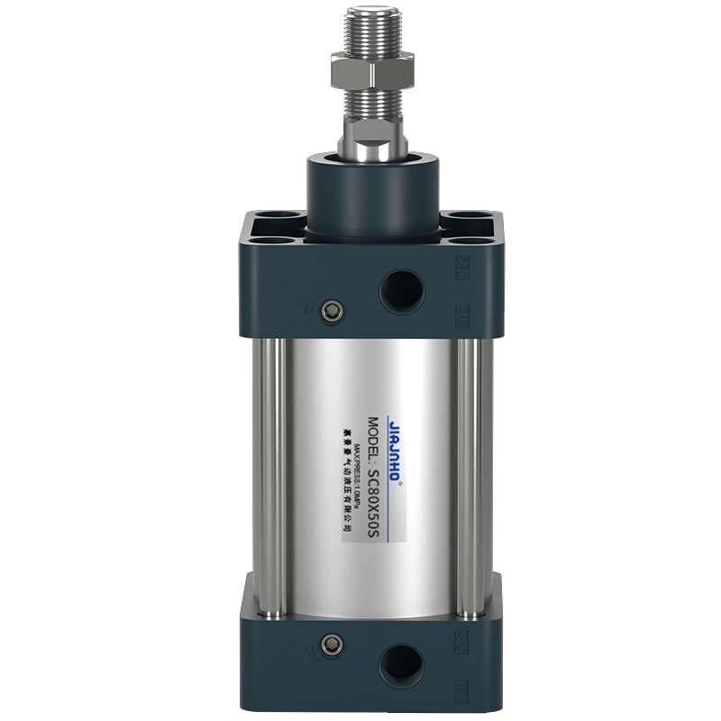 标准亚德客型气缸小型气动大全可调行程大推力迷你SC63x50Vx80x10