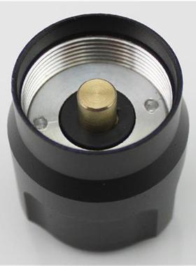 手电筒绿色尾盖按钮底座后盖铜柱O尾部按键开关总成