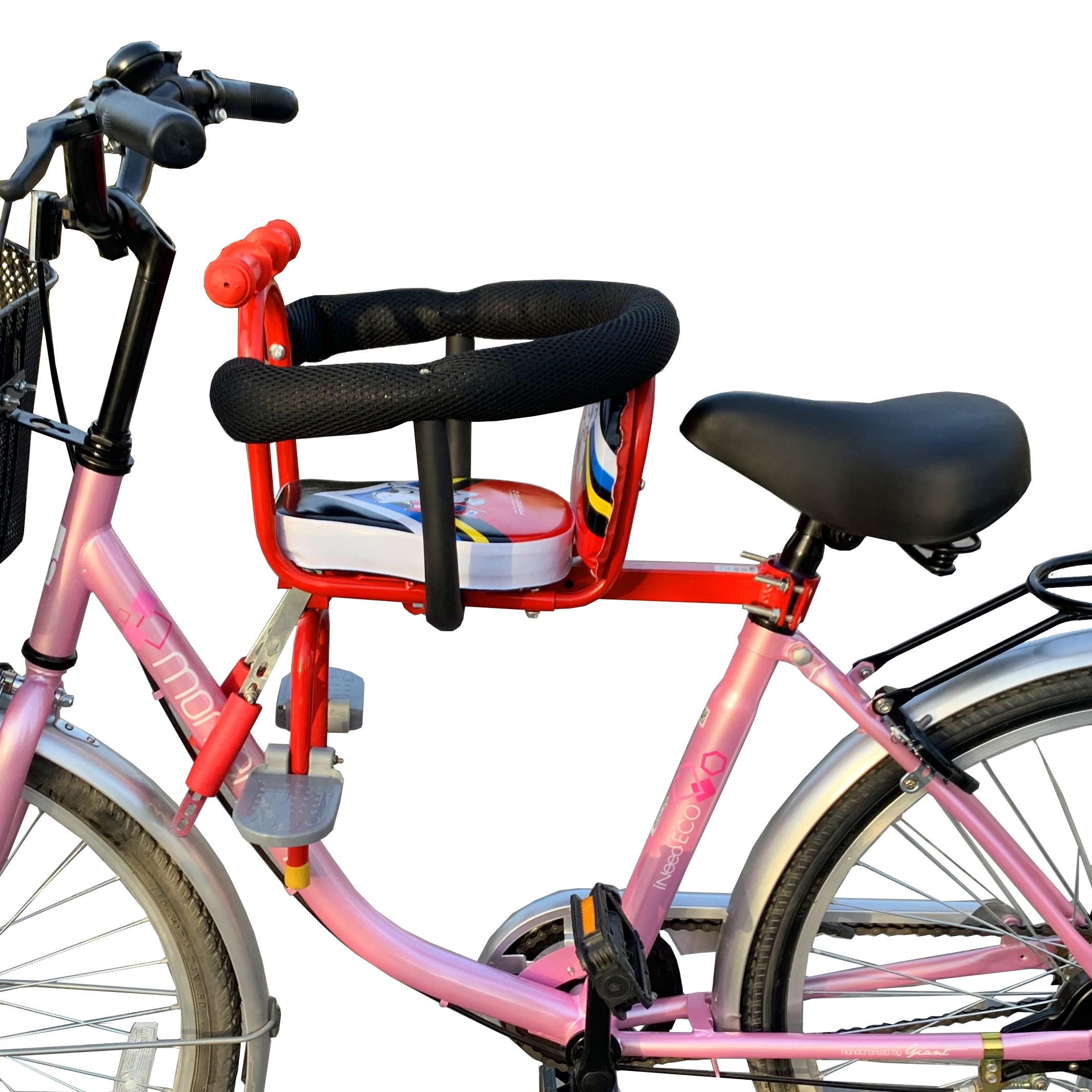 儿童前置小孩自行车踏板拆座椅宝宝D电动全小安全电瓶快包围座坐