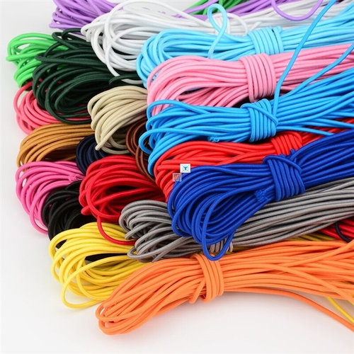 2mm Colorful High-Elastic Round Elastic Band Round Elastic