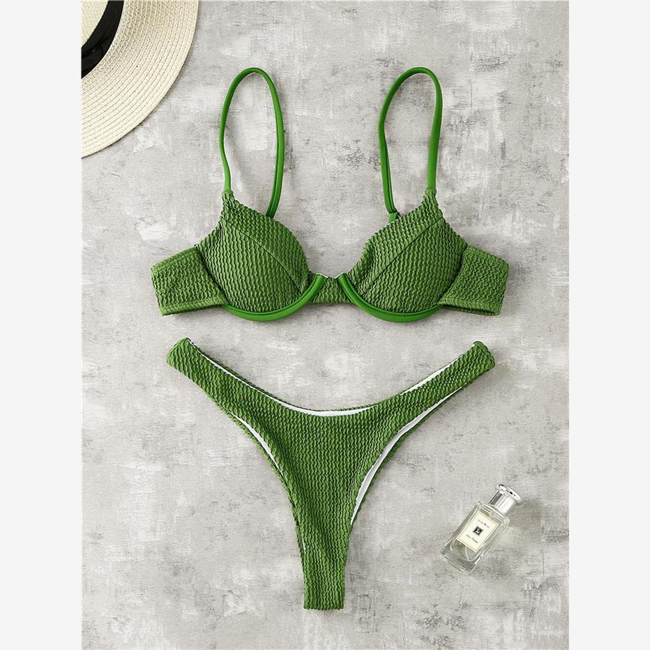 速卖通欧美外贸女分体泳