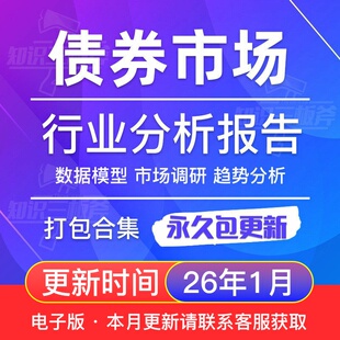 2025年中国债券市场行业报告产业发展现状与趋势统计分析研究资料