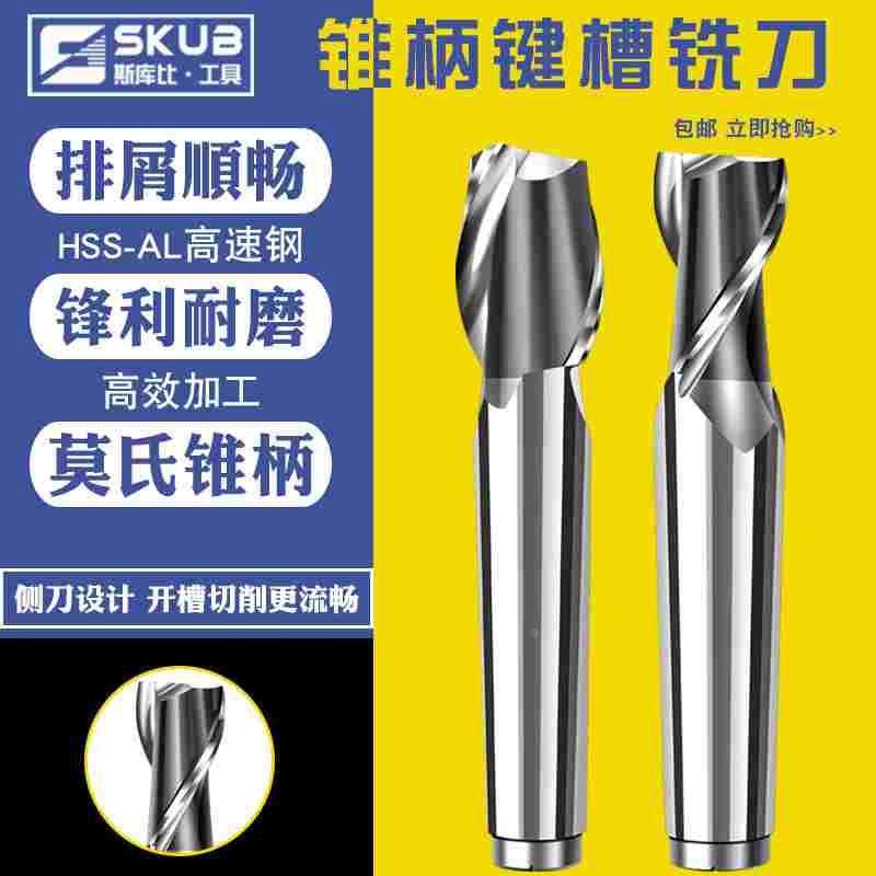 西南大厂锥柄键槽两刃铣刀 锥键槽 键槽铣刀14-50mm高速钢HSS-AL,乐器/吉他/钢琴/配件,其它民族乐器,淘宝优惠券,粉丝福利购,淘宝优惠卷
