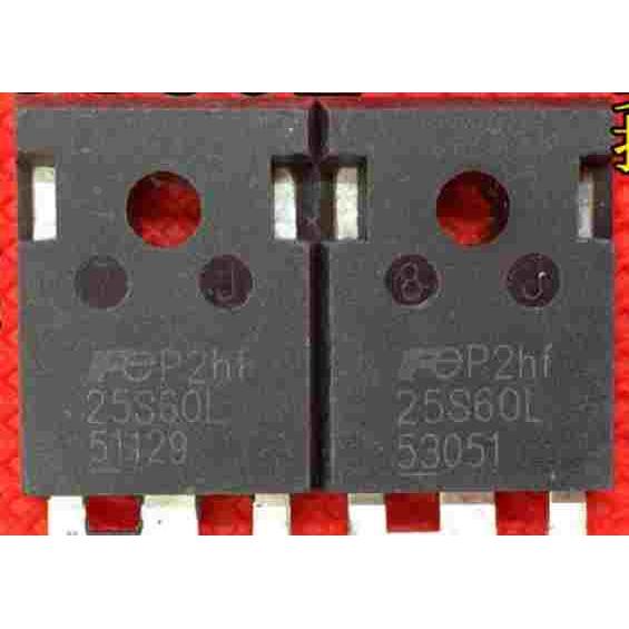 全新进口原装 25S60L FDRW25S60L TO-247-2 快恢复二极管 25A600V