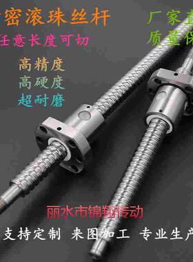 精密滚珠丝杆套装高精度螺杆螺母SFU1204 1605 2005-6310型号齐全
