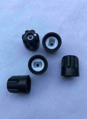13×15MM 黑色旋钮 电位器音响旋钮帽 内圈长方型柄 全新