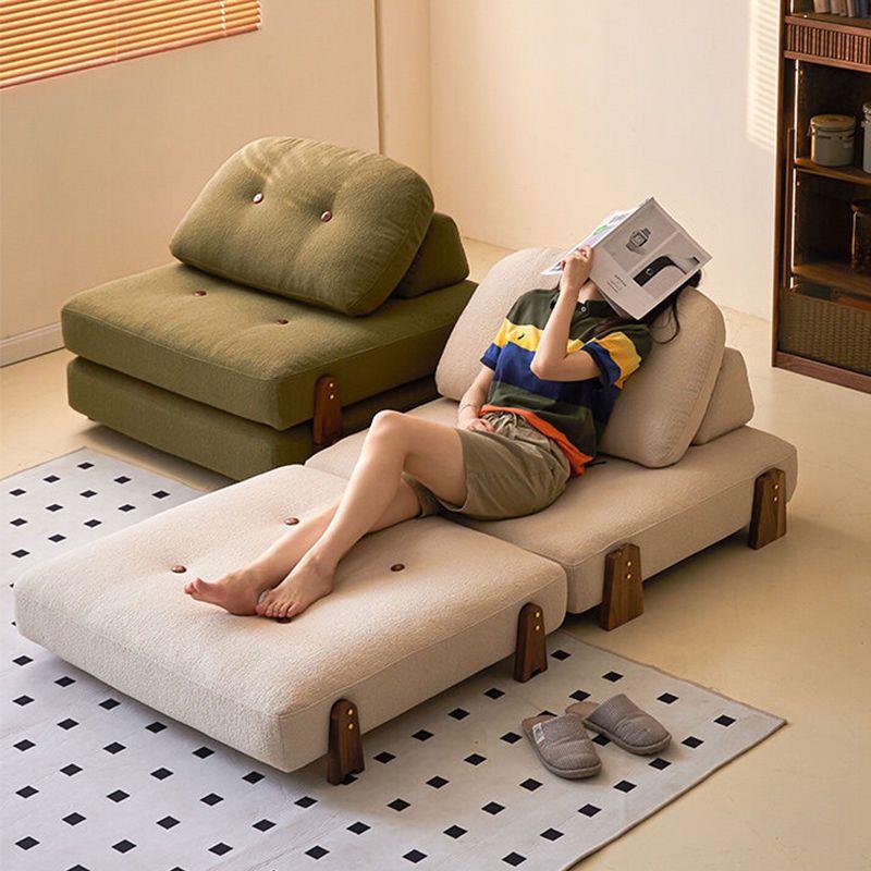 模块组合沙发实木豆腐块方块单人懒人布艺北欧客厅小户型