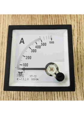 宇泰电流表电压表YT-72 AC500/5A2