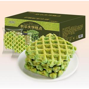 新日期香当当软华夫饼干小蛋糕整箱早餐速食零食小吃懒人充饥休闲
