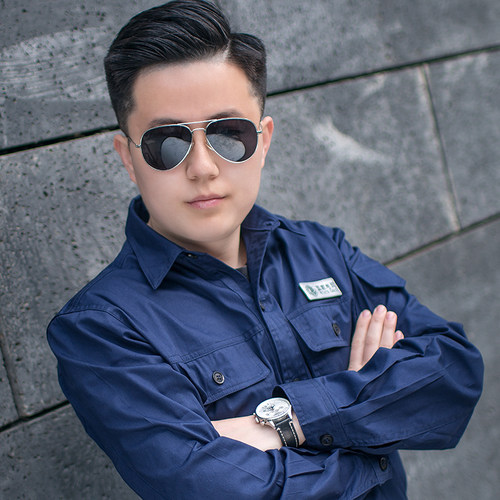 纯棉工厂直销电工工作服吸汗透气