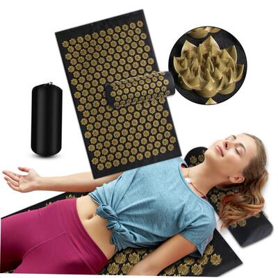 [Pranamat Eco Lotus Spike Mat Acupuncture Massage Cushion]