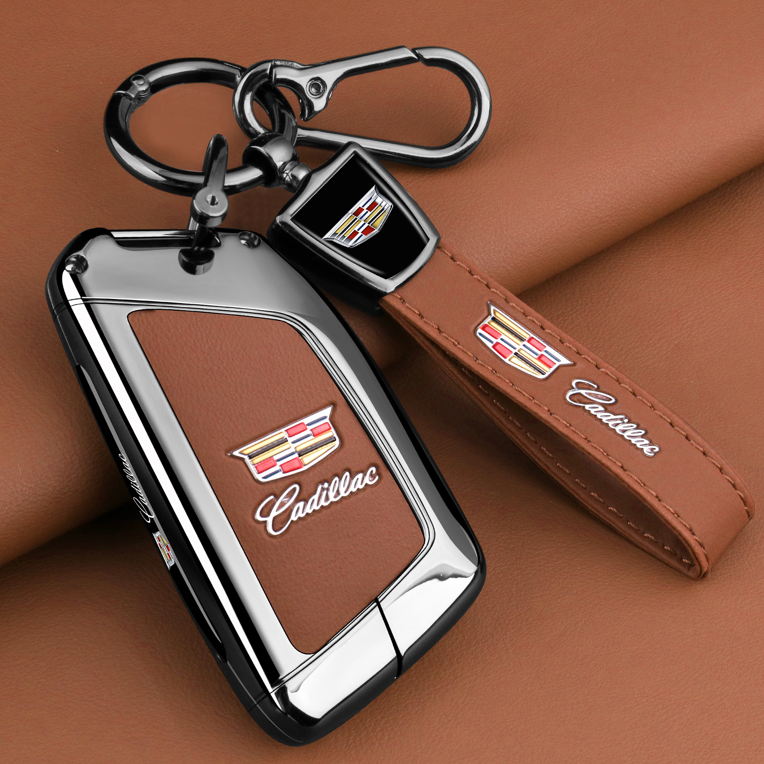 【凯迪拉克专用】全包金属钥匙套