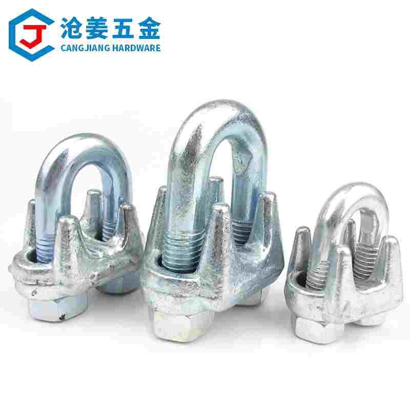 钢丝绳卡头钢丝绳夹头绳卡扎头/老虎 钢丝夹头 M3-M25