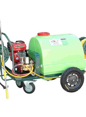 园林打药车配GP160动力300升移动式防疫消杀喷药农用汽油机喷雾机