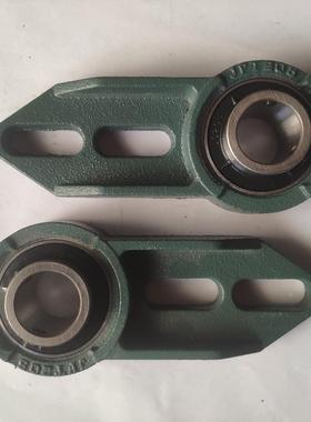 非标外球面轴承座ucfb205 加长型fb205 内径25mm 两孔悬挂轴承座