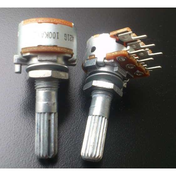 ALPS16（日本原装）16型双联电位器（保真）100k