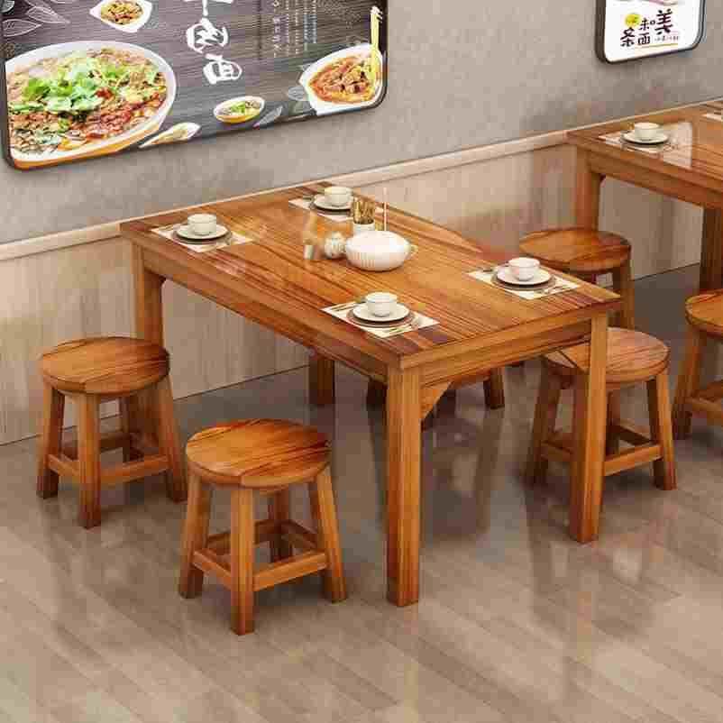 实木桌子面馆商用餐桌特价清仓小吃店餐桌椅餐厅桌椅饭店凳子,3C数码配件,USB多功能数码宝,淘宝优惠券,粉丝福利购,淘宝优惠卷