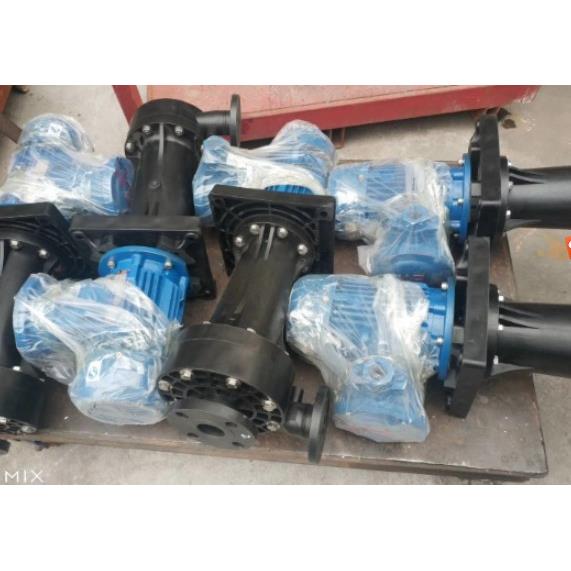 胜川宝防爆耐腐蚀可空转化工立式泵耐酸碱槽外立式循环泵1HP-750W