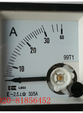 。电流表99T1-20A 99T1-30A 99T1-50A 20/5A 30/5A 50/5A SQ48-A