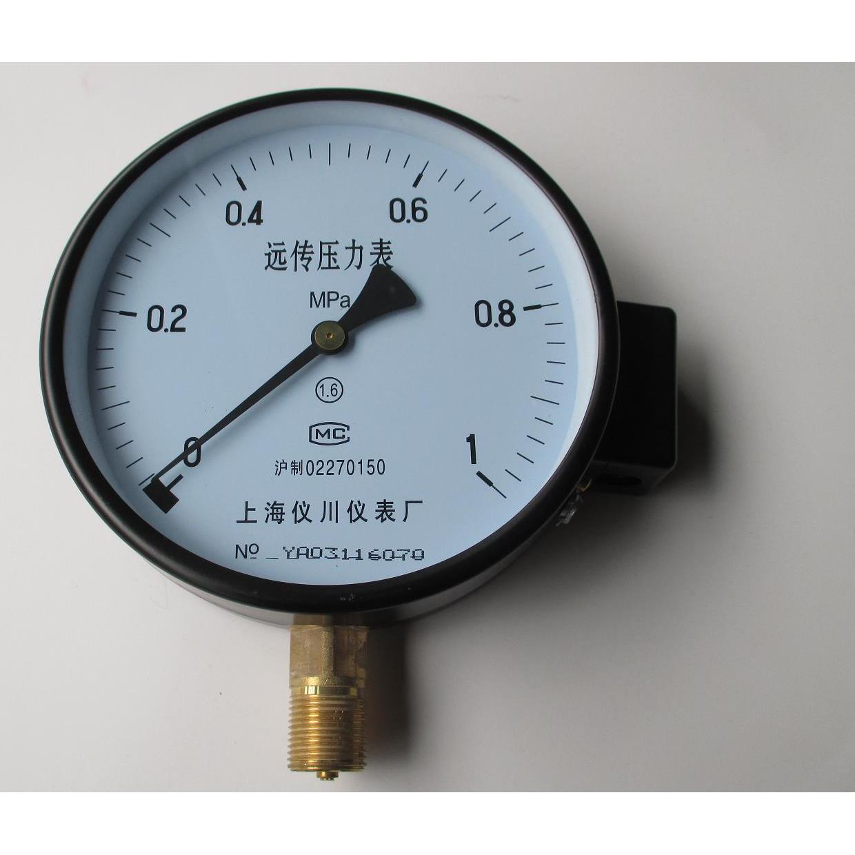 1mpa 10kg自来水厂供水压力表 YTZ-150 远传压力表 150mm恒压阀表