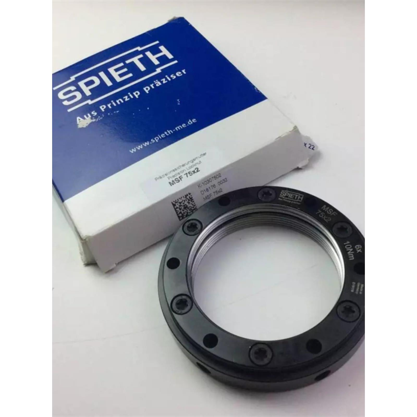 德国SPIETH锁紧螺母 MSR18x1,5 MSR50x1,5 MSR25*1.5 MSF40*1.5