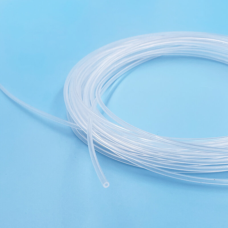 。聚四氟乙烯管FEP/ETFE透明四氟防腐管线实验配件1/16英寸特氟龙