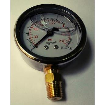 pressure gaugepsi 210kgf/cm2 210psikl1.6油压表〈充油压力表〉