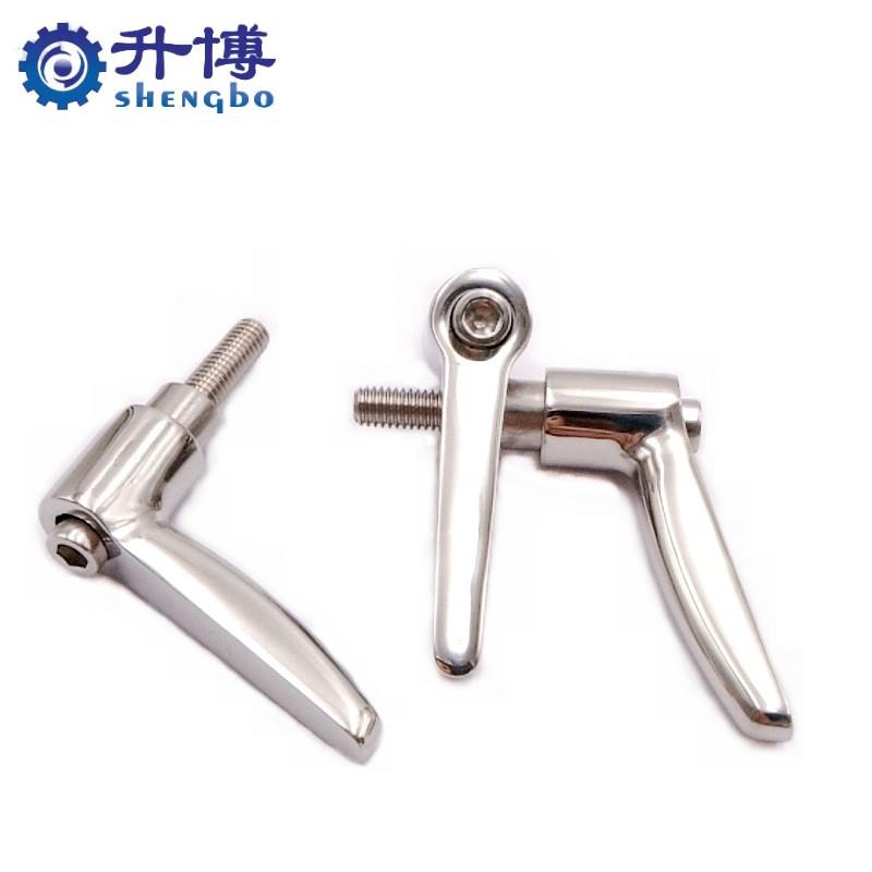 全不锈钢抛光固定把手SCLDM 可调手柄螺栓调整锁紧定位螺丝M4M5M6