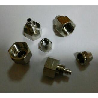 直径60mm压力表气管快拧接头 内螺纹m14x1.5 接外径6mm 软管