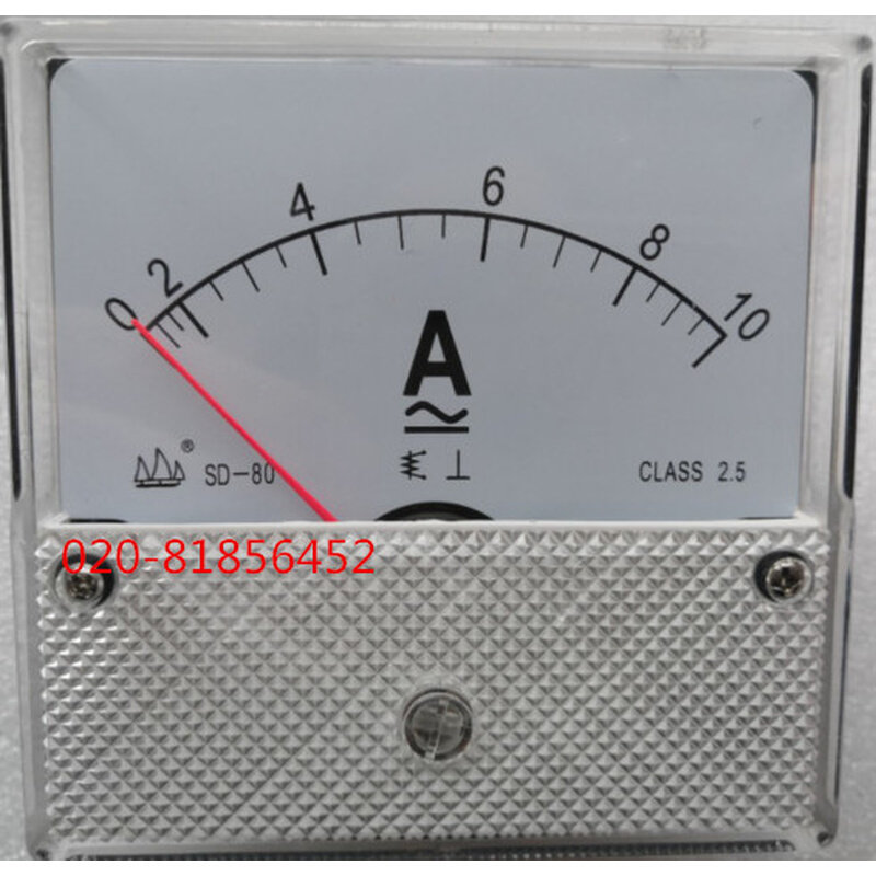 。交流电流表SD80-1A 2A 3A 5A 7.5A 10A 15A 20A SD-80 CLASS 2.