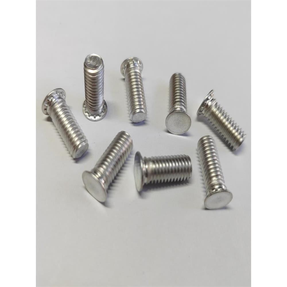 FHA-M4-6/8/10/12/15/20/25/30/35铝制压铆螺丝铝合金圆头压螺钉