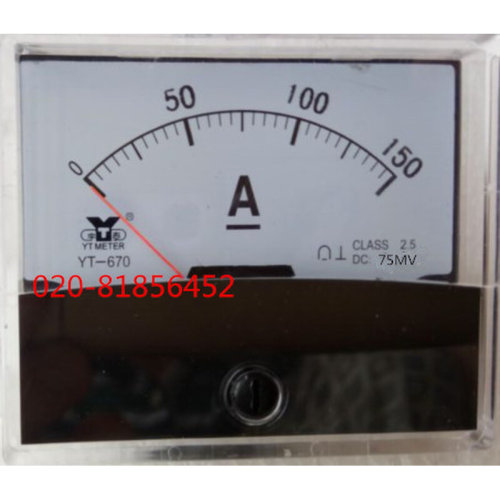 。直流电流表YT670-150A 75MV 150A DC10V BP-670 CZ670 CP-670