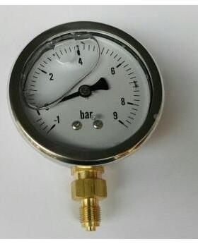 耐震压力真空表  yzn-60 yzn63 yzn-63 -1～15bar 充油型防震