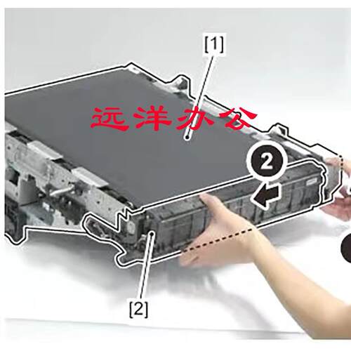 佳能C600 700 800 750 850 710 810 C910 60转印带清洁刮板组件