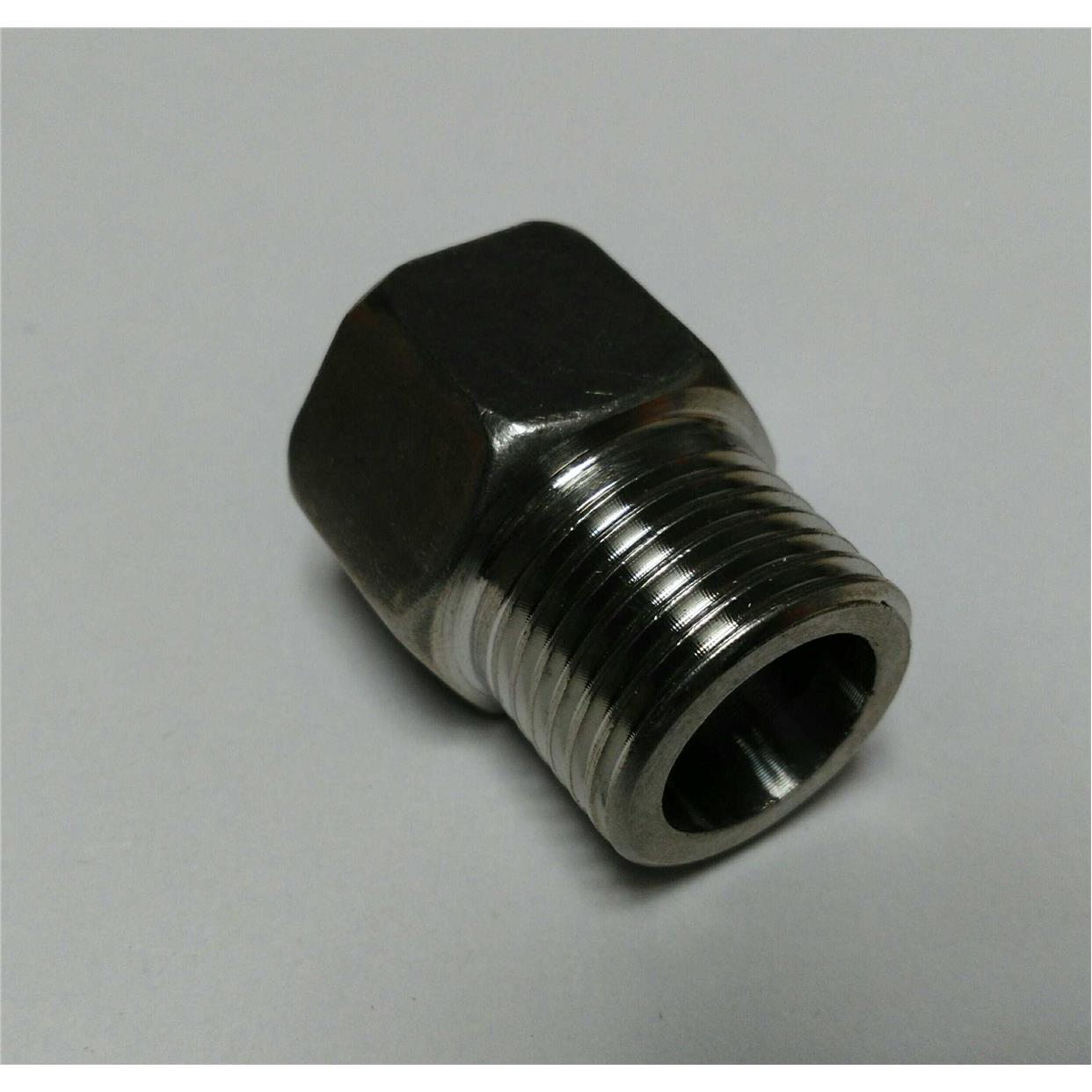 不锈钢压力表转接头 4分内外丝接头 G1/2内外螺纹接头 等径接头