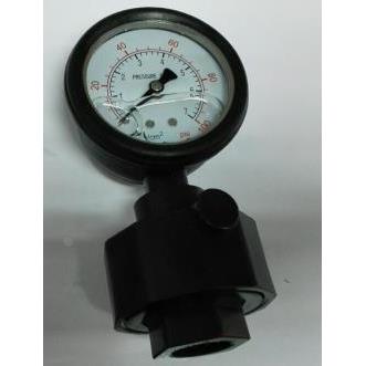 订货 全塑隔膜耐震压力表 yts-603 0~100psi 0~7kg/cm2全塑压力表