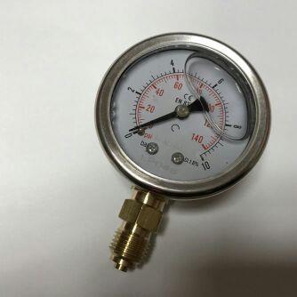 10bar 耐震压力表140psi Φ50～58mm 立式 螺纹G1/4bsp 雷派 径向