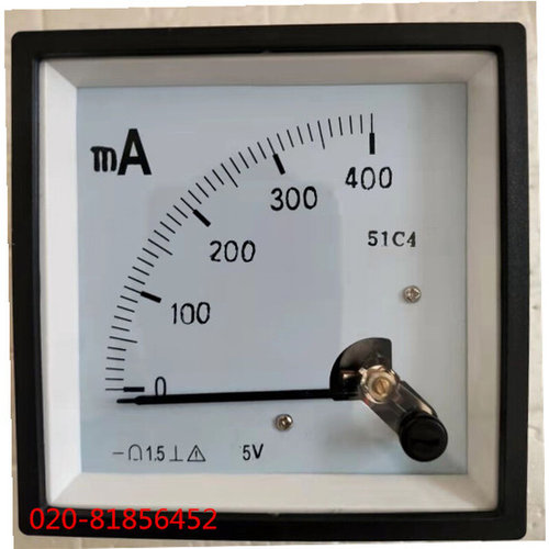 。51C4直流电流表高压表51C4-100KV 500UA 51C4-400MA 5V 51C4-V