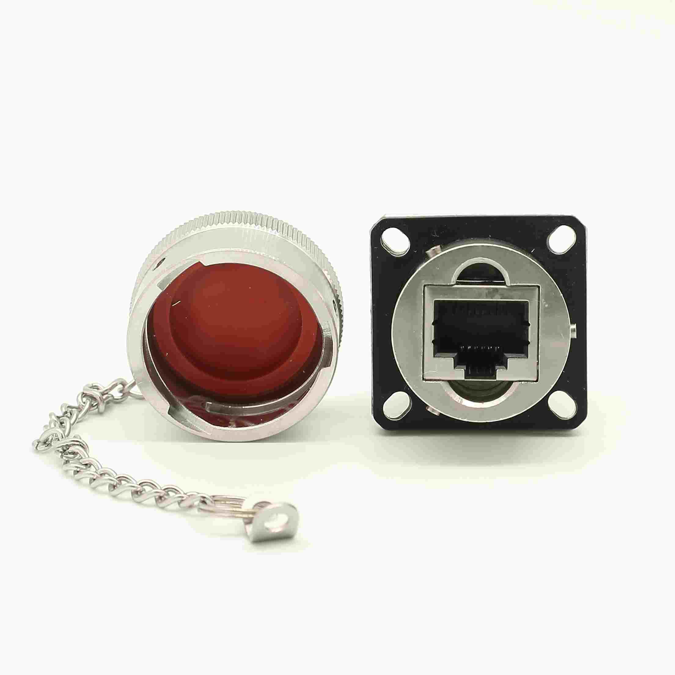 YW系列 YW122E01 YW110E01S1-01高速网络圆形电连接器网口插头座