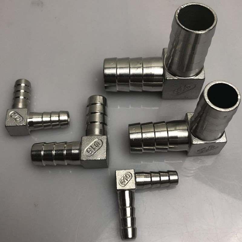 304不锈钢L型宝塔双头宝塔弯头 直角宝塔