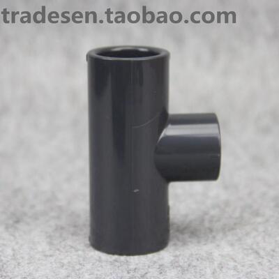 三厘美标UPVC水管异径三通ANSI SCH80塑料PVC水管配件变径三通头