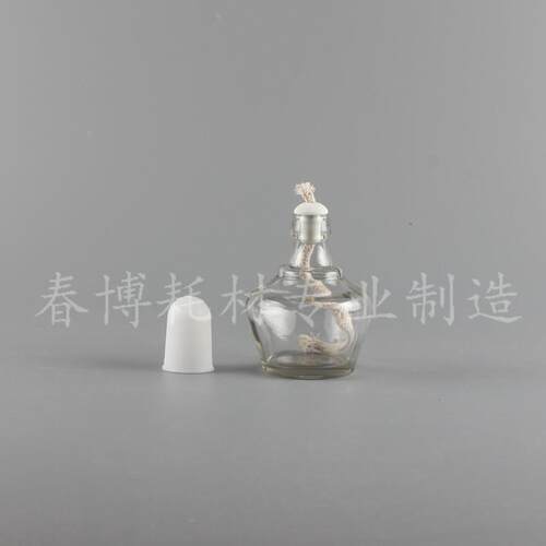 玻璃酒精灯150ml 250ML（配灯芯含灯帽）实验玻璃耗器材