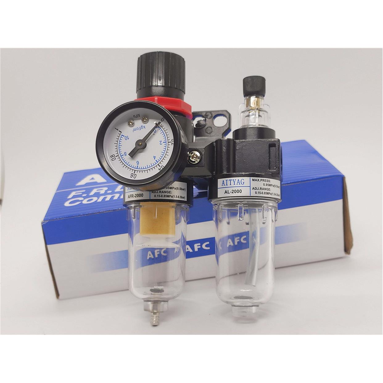 经济型AFC2000 BFC3000 4000二联件油水分离器两联过滤器AFR+AL