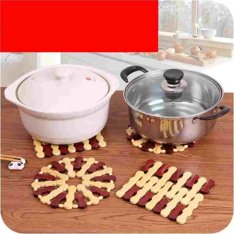 2/10个装盘垫装菜垫子隔热垫餐桌垫杯垫锅垫盘子竹垫家用餐垫碗垫