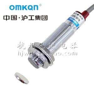 正品沪工 M12磁性霍尔开关 NJK-5002D 直流NPN三线常闭 加长50mm