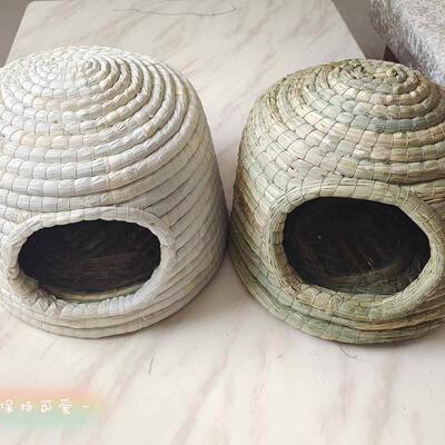 草编城堡窝鸽子窝兔子窝孵蛋专用鹌鹑玄风鹦鹉【每天中午发货】