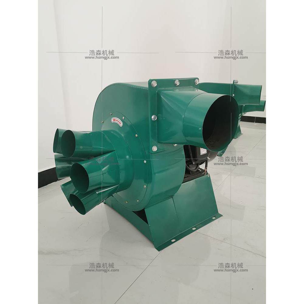 卧式吸尘风机吸木屑鼓风机蜗牛式除尘机五金工业吸尘器粉尘抽尘机