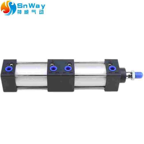 倍力多位气缸SCT32X25X30 SCT32X25X50 SCT32X25X75 SCT32X25X100