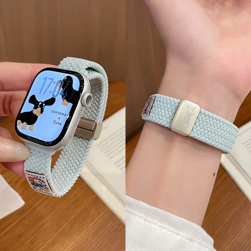 applewatch10/11尼龙编织表带
